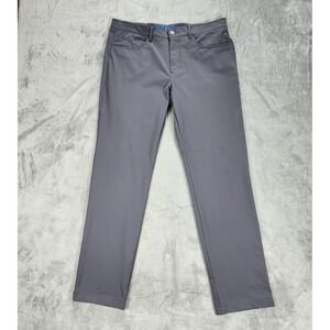 Twillory Pants Mens‎ 34x32 Gray Performance 5 Pocket Tailored Fit Stretch Travel